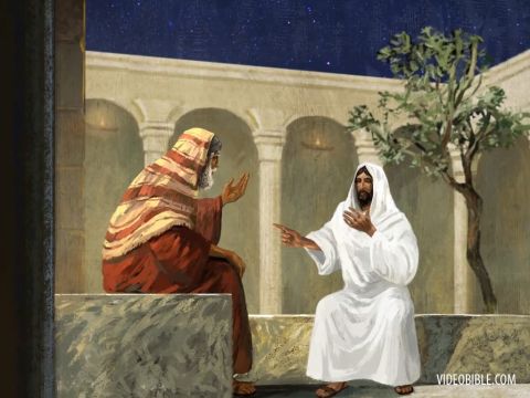 He came to Jesus at night and said, ‘Rabbi, we know that you are a teacher who has come from God. For no one could perform the signs you are doing if God were not with Him.’ – Slide 2