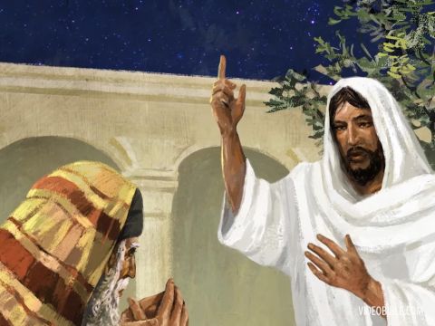 Jesus replied, ‘Very truly I tell you, no one can see the kingdom of God unless they are born again.’ – Slide 3