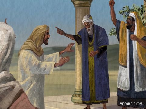 An argument developed between some of John’s disciples and a certain Jew over the matter of ceremonial washing. – Slide 19