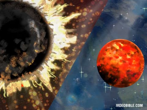 … the whole moon turned blood red … – Slide 13