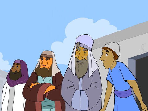The Pharisees left. And at once they started making plans with Herod's followers to kill Jesus. – Slide 10