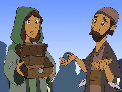 They had not brought along anything to eat. – Slide 2
