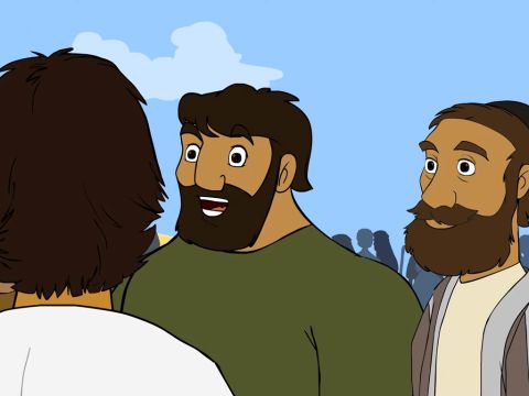 The disciples said, ‘This place is like a desert. Where can we find enough food to feed such a crowd?’ – Slide 7