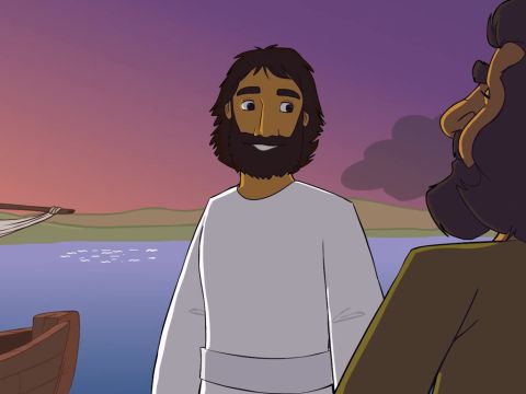 That evening, Jesus said to His disciples, ‘Let's cross to the east side.’ – Slide 1
