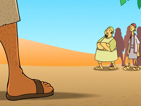 So John the Baptist showed up in the desert and told everyone … – Slide 4
