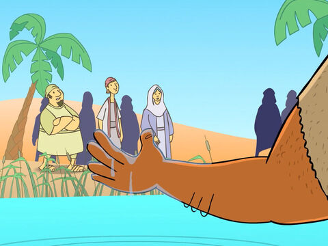 ‘I baptise you with water, but He will baptise you with the Holy Spirit!’ – Slide 13