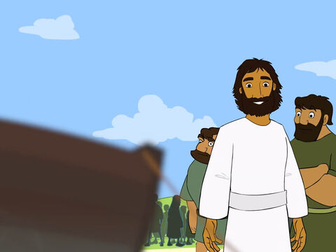 He even had to tell His disciples to get a boat ready to keep Him from being crushed by the crowds. – Slide 6