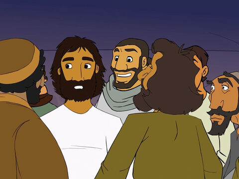 But when He was alone with His disciples, He explained everything to them. – Slide 9