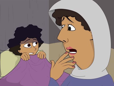 In fact, as soon as she heard about Him, a woman whose little daughter … – Slide 4