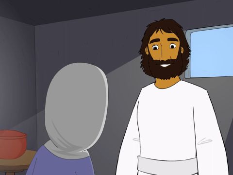 She begged Jesus to drive the demon out of her daughter. – Slide 8