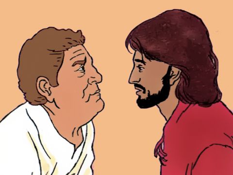 Pilate: ‘What have you done?’ <br/>Jesus: ‘I’ve come to testify to the truth.’ – Slide 9