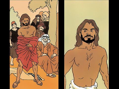 And then Jesus comes to John. – Slide 10