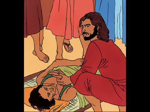 Jesus: ‘What is easier to say: Your sins are forgiven, or: “Get up and walk?”’ – Slide 5