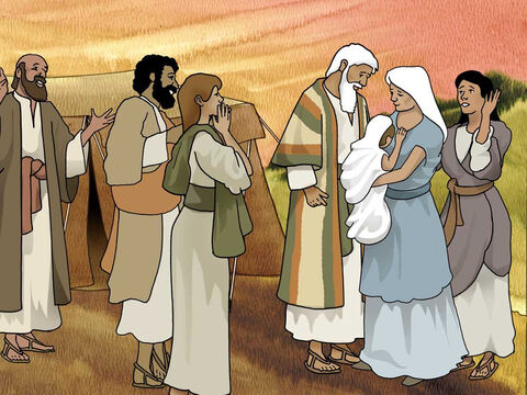 ... the Lord did for Sarah as He had promised. So Sarah conceived and bore a son to Abraham in his old age, at the appointed time of which God had spoken to him. Abraham called the name of his son who was born to him, whom Sarah bore to him, Isaac. Genesis 21:1b-3 (NASB) – Slide 7