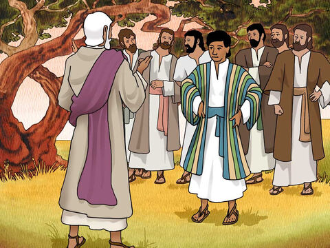 Now Israel loved Joseph more than all his sons, because he was the son of his old age; and he made him a varicolored tunic. His brothers saw that their father loved him more than all his brothers; and so they hated him and could not speak to him on friendly terms. Genesis 37:3-4 (NASB) – Slide 1