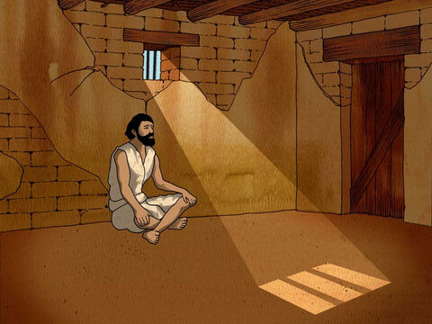Now when his master heard the words of his wife, which she spoke to him, saying, ‘This is what your slave did to me,’ his anger burned. So Joseph’s master took him and put him into the jail, the place where the king’s prisoners were confined; and he was there in the jail. Genesis 39:19-20 (NASB) – Slide 4