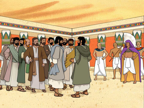 The brothers, including Benjamin, returned to Joseph in Egypt. When Joseph saw Benjamin with them, he said to his house steward, ‘Bring the men into the house, and slay an animal and make ready; for the men are to dine with me at noon.’ The brothers were afraid and told Joseph’s servant... Genesis 43:16 (NASB) – Slide 2