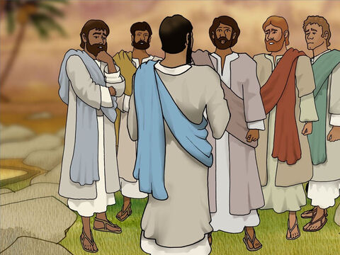 After two days He told His disciples, ‘Let us go to Judea again.’ The disciples knew that going to help Lazarus in Judea was very dangerous. They knew that Jesus’ enemies were waiting near by in Jerusalem to take His life. – Slide 6