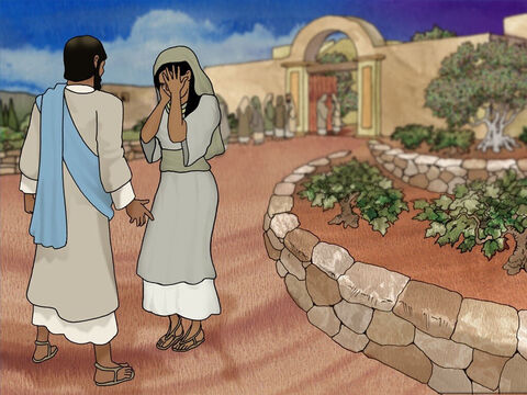 When they got to Bethany many Jews from Jerusalem were there also. Martha met Jesus and said ‘Lord, if You had been here, my brother would not have died.’ Jesus said to Martha ‘Your brother will rise again.’ – Slide 9