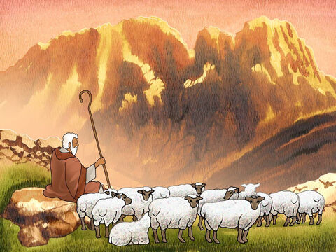 Moses fled to a land called Midian. There he was welcomed by a family where he met his wife Zipporah. They had two sons, Gershom and Eliezer. Moses settled down and lived in Midian working as a shepherd for many years. (Exodus 2:15-22 – Slide 9