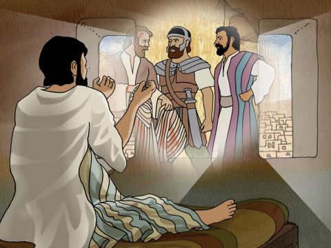 ‘But Ananias answered, “Lord, I have heard from many about this man, how much harm he did to Your saints at Jerusalem; and here he has authority from the chief priests to bind all who call on Your name.”’ Acts 9:13-14 (NASB) – Slide 14