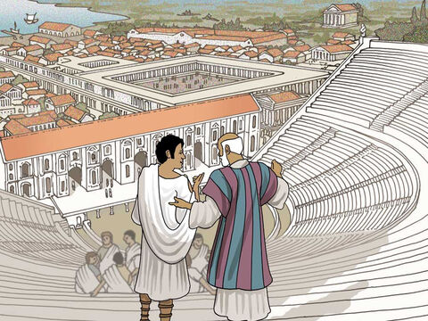 When Paul arrived in the large city of Ephesus he met Apollos who was a very learned man of the scriptures (Acts 18:24). Paul also met other people who loved God’s word but they were missing something. – Slide 2