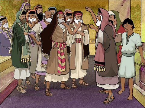 The next day 40 Jews gathered. Together they took an oath that they would neither eat nor drink until they had killed Paul. Unknown to them a young man heard about the evil plan. This young man was Paul’s nephew. Acts 23:12-15 – Slide 8