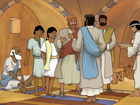 When he found Jesus, and before Peter could say anything, Jesus said, ‘What do you think, Simon? From whom do the kings of the earth collect customs or poll-tax, from their sons or from strangers?’ – Slide 5