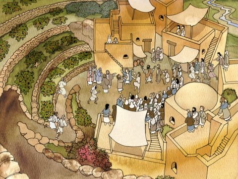 ‘So, when they had solemnly testified and spoken the word of the Lord, they started back to Jerusalem, and were preaching the gospel to many villages of the Samaritans.’ Acts 8:25 (NASB) – Slide 8