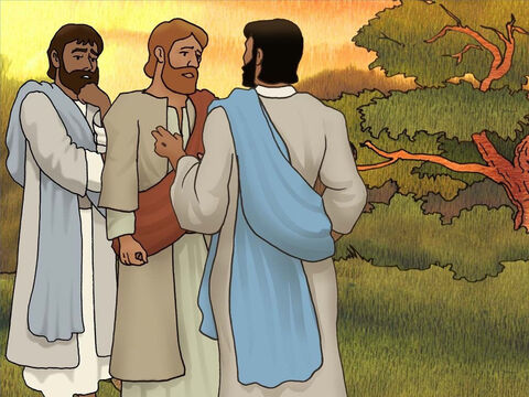 After they had finished breakfast Jesus spoke to Peter. Three times Jesus asked if Peter loved Him. Jesus asked these questions because He knew the important part Peter would have in His church and how Peter would die for his faith. (John 21:15-18) – Slide 15