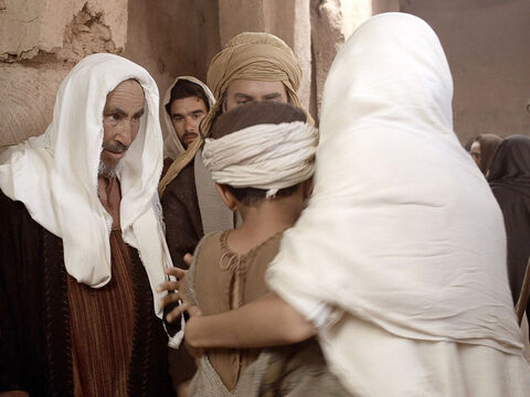 Mary and Joseph did not understand what He was saying to them. – Slide 14