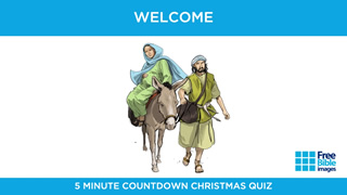 5 minute Christmas Service countdown quiz